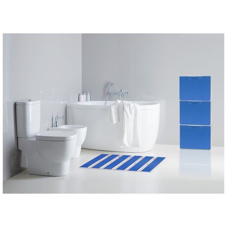 ARTPLAST Ιταλίας Παπουτσοθήκη Πλαστική Συναρμολογούμενη 51x17.3x41cm για 3 Ζευγάρια 2.5kg UNIKA Μπλε