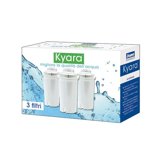 BAMA Ιταλίας Φίλτρο Ενεργού Άνθρακα - Σετ 3 Τεμαχίων Kyara Acqua