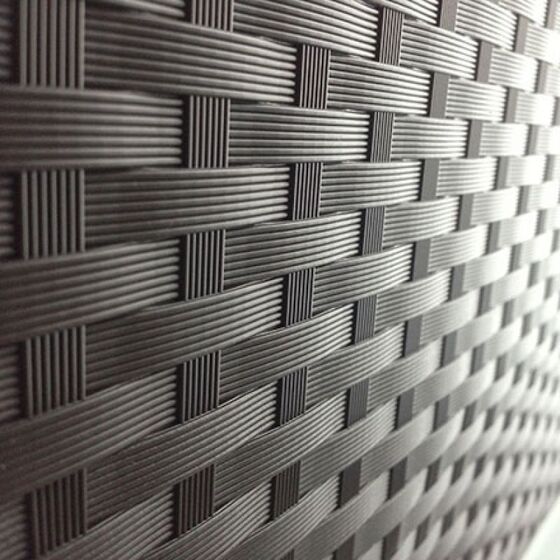 ARTPLAST Ιταλίας Παπουτσοθήκη Πλαστική Συναρμολογούμενη 51x17.3x41cm για 3 Ζευγάρια 2.5 kg RATTAN UNIKA Γκρι Καφέ - Μπεζ