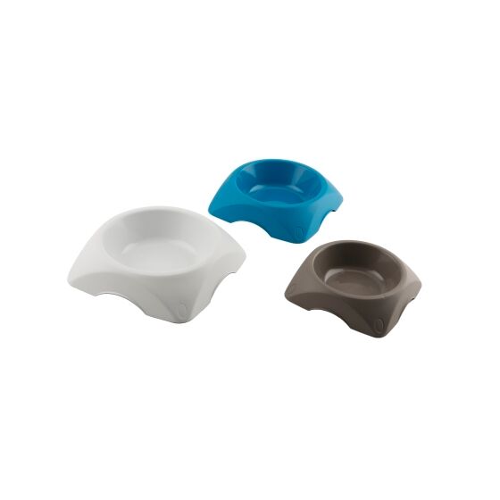 Ταΐστρα Σκύλου-Γάτας 25x25x6.1cm Λευκό 1.2lt BAMA GROUP Ιταλίας