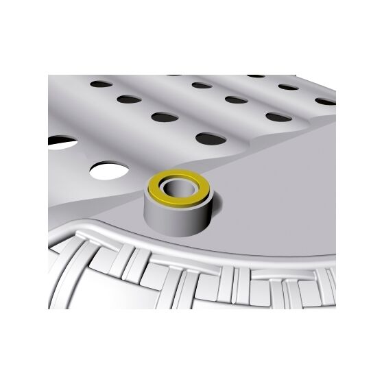 Κρεβάτι Σκύλου-Γάτας 90x66x30cm RATTAN με Σύστημα Αερισμού Καφέ BAMA Ιταλίας