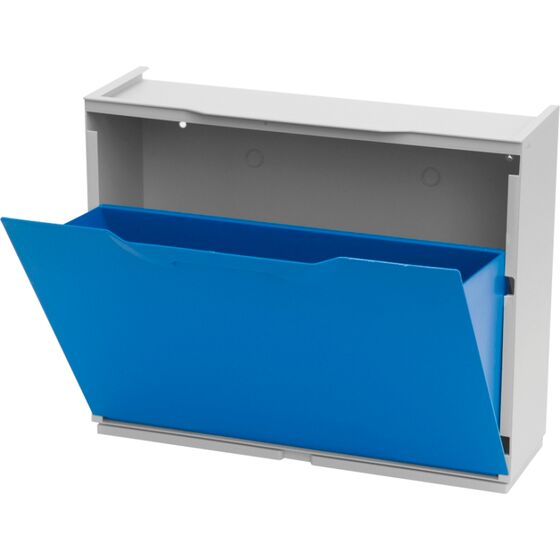 ARTPLAST Ιταλίας Παπουτσοθήκη Πλαστική Συναρμολογούμενη 2σε1 Σύνθεση 51x17.3x82cm UNIKA Μπλέ