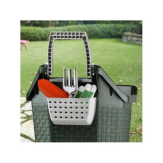 Καρότσι Κήπου Μεταφοράς Πλαστικό 59x50x72cm 3.9kg 76lt Αντοχή 60kg Κυπαρισσί BAMA Ιταλίας