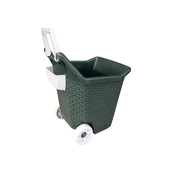 Καρότσι Κήπου Μεταφοράς Πλαστικό 59x50x72cm 3.9kg 76lt Αντοχή 60kg Κυπαρισσί BAMA Ιταλίας