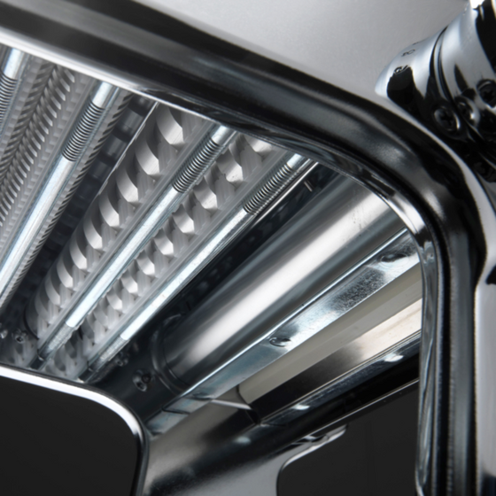 MARCATO Ιταλίας AMPIA150 Μηχανή Φύλλου και Ζυμαρικών Ιταλίας 20x18.5x13cm Επιχρωμιωμένο Ατσάλι MAX Πλάτος Ζύμης 15cm Βάρος 2.5kg