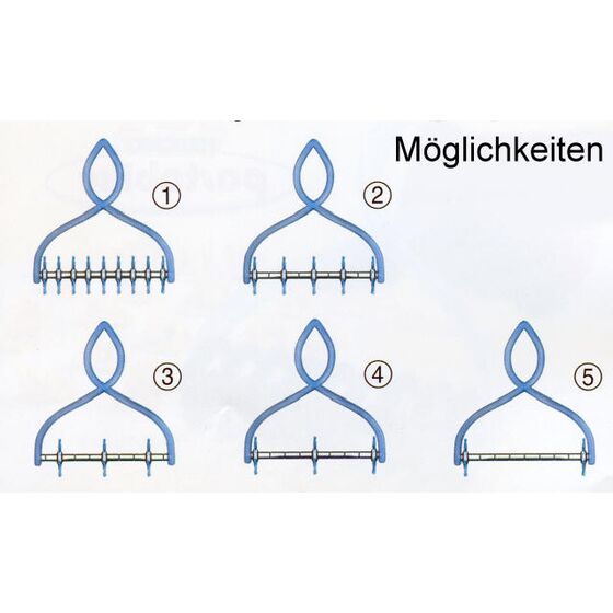 MARCATO Ιταλίας Εξάρτημα Κοπής Ζύμης DESIGN με 9 Αφαιρούμενες Ροδέλες 14.5x4x16cm Λευκό Διάφανο PASTABIKE