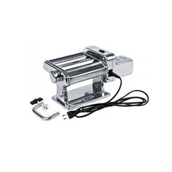MARCATO Ιταλίας AMPIAMOTOR Μηχανή Φύλλου και Ζυμαρικών με Μοτέρ Ηλεκτρικό 220V 32x20x13cm Επιχρωμιωμένο Ατσάλι MAX Πλάτος Ζύμης 15cm Βάρος 4.2kg