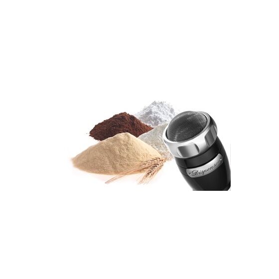 MARCATO Ιταλίας Αχνορίχτης Design 5.5x12.5cm  από Ανοδιωμένο Αλουμίνιο Μαύρο