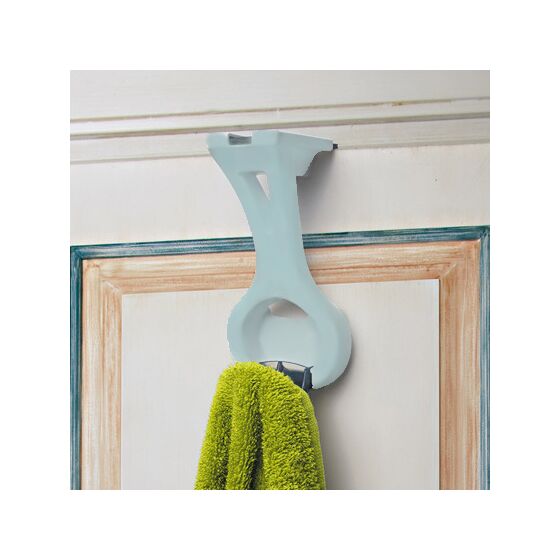 BAMA Ιταλίας Κρεμάστρα Πολυλειτουργική Πλαστική 15.5x8x6cm με Ρυθμιζόμενο Γάντζο 0.7-5cm FRUYT Λευκή