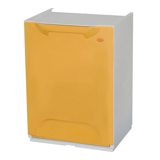 ARTPLAST Ιταλίας Κάδος Ανακύκλωσης Απορριμμάτων Κουζίνας 34x29x47cm 46+20lt Πλαστικός Πορτοκαλί