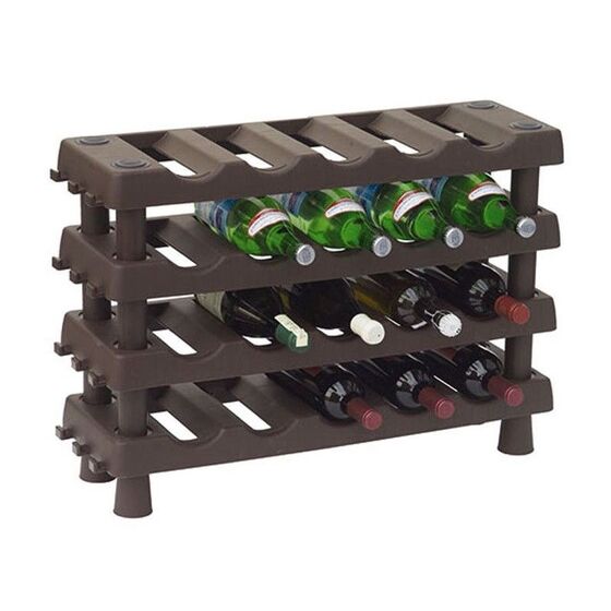 ARTPLAST Ιταλίας Κάβα 20 Φιαλών Πλαστική 4όροφη 71.5x22x49.5cm