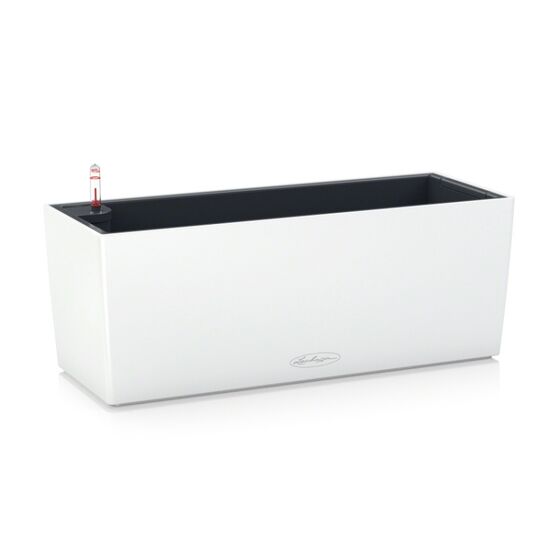 LECHUZA Balconera Color50 Ζαρντινιέρα 50x19x19cm Αυτοποτιζόμενη με Δοχείο Φύτευσης ΛΕΥΚΗ Γερμανίας