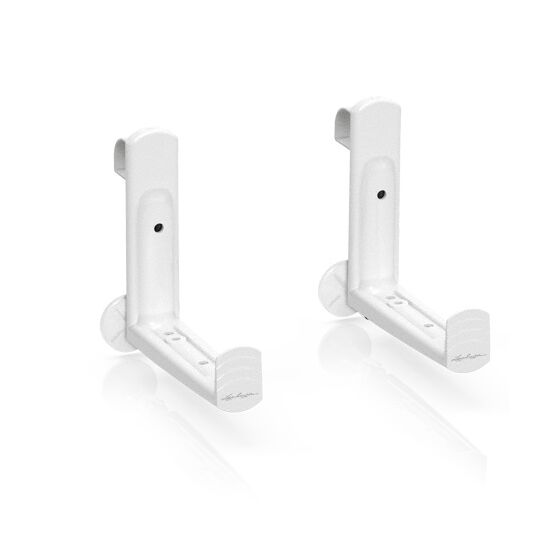 LECHUZA Άγκιστρα Μπαλκονιού/Τοίχου ΣΕΤ για Ζαρντινιέρες BALCONERA 50 και BALCONERA 80 Λευκά MAX Αντοχή 25kg