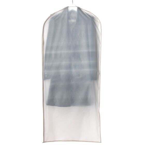 ORDINETT Ιταλίας Θήκη Φύλαξης Κουστουμιών και Παλτών 60x135cm Πολυεστέρας 0.27kg LINETTE 1/135 Διάφανη