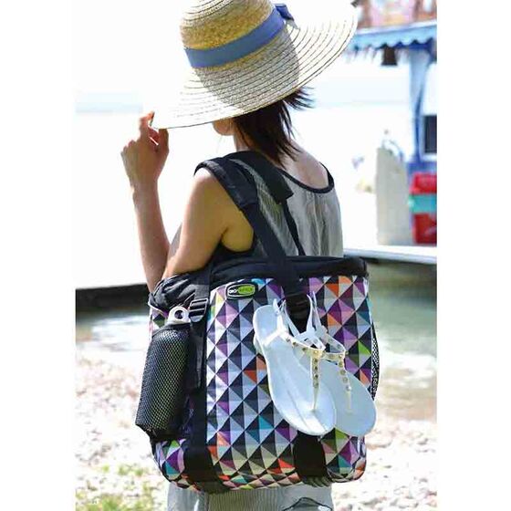 GIOSTYLE Ιταλίας Ισοθερμική Τσάντα 47x14x36cm Πάχος 10mm 26lt Πολυεστέρας 600D MAX Απόδοση 17 Ώρες Πιστοποιήσεις Azo FREE/Reach COOLBAG BOXY 23 PIXEL