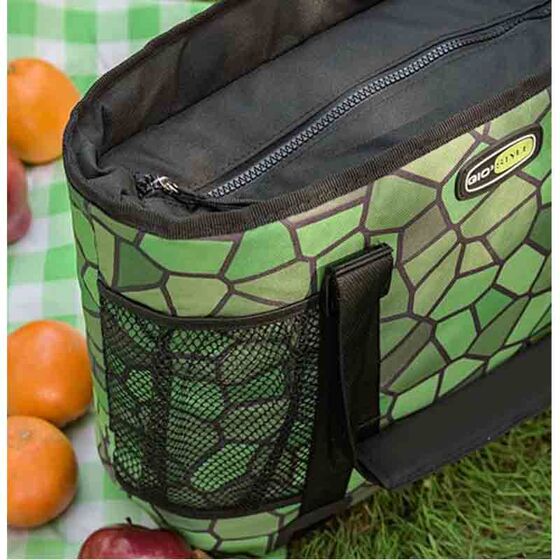 GIOSTYLE Ιταλίας Ισοθερμική Τσάντα 38x13x36cm Πάχος 10mm 19lt Πολυεστέρας 600D MAX Απόδοση 15 Ώρες Πιστοποιήσεις Azo FREE/Reach COOLBAG BOXY SHELL