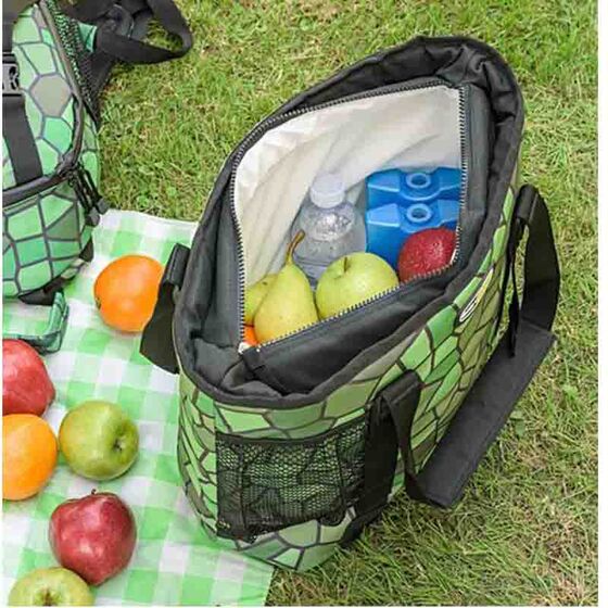 GIOSTYLE Ιταλίας Ισοθερμική Τσάντα 38x13x36cm Πάχος 10mm 19lt Πολυεστέρας 600D MAX Απόδοση 15 Ώρες Πιστοποιήσεις Azo FREE/Reach COOLBAG BOXY SHELL