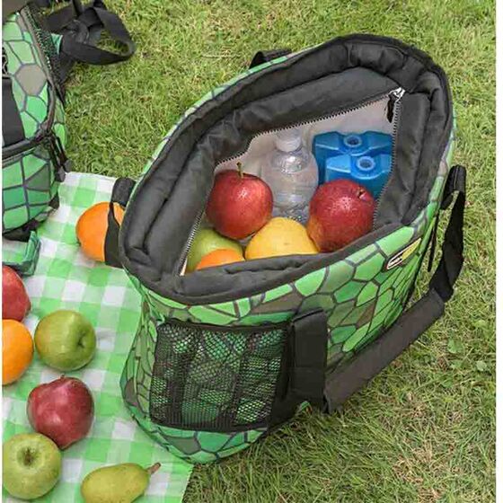 GIOSTYLE Ιταλίας Ισοθερμική Τσάντα 38x13x36cm Πάχος 10mm 19lt Πολυεστέρας 600D MAX Απόδοση 15 Ώρες Πιστοποιήσεις Azo FREE/Reach COOLBAG BOXY SHELL