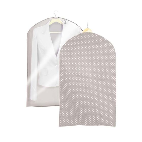 ORDINETT Ιταλίας Θήκη Φύλαξης Κουστουμιών 60x100cm TNT-PEVA 0.10kg CAMARGUE 1/100 Διάφανη-Μπεζ ΠουάORDINETT Ιταλίας Θήκη Φύλαξης Κουστουμιών 60x100cm TNT-PEVA 0.10kg CAMARGUE 1/100 Διάφανη-Μπεζ Πουά