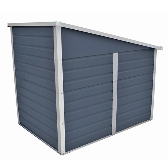 STEELEN Μεταλλική Αποθήκη Κήπου 161x87x134 (5.3'x2.9') 1.1m² Γαλβανιζέ Coco Γκρι