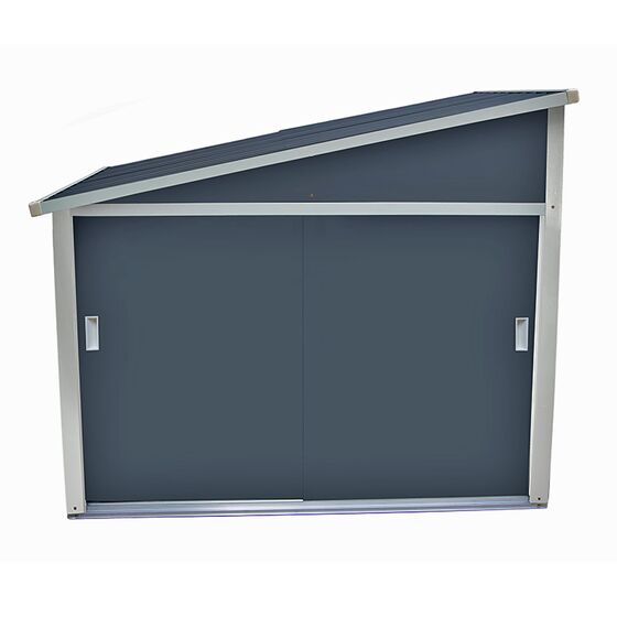 STEELEN Μεταλλική Αποθήκη Κήπου 161x87x134 (5.3'x2.9') 1.1m² Γαλβανιζέ Coco Γκρι