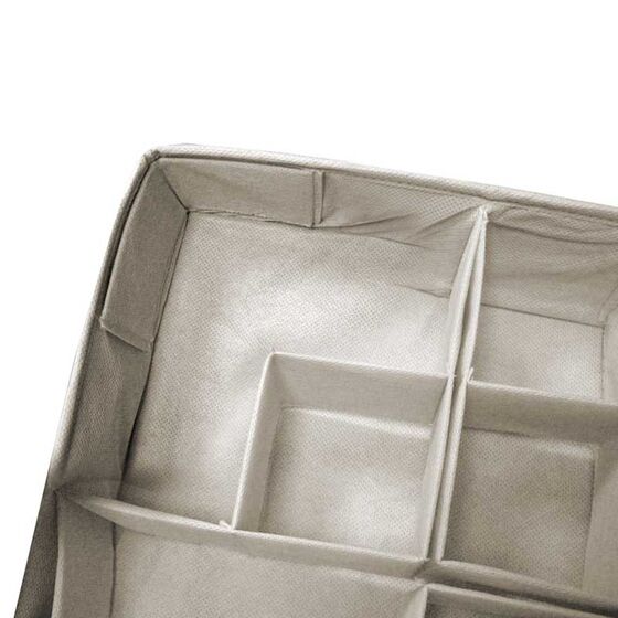 ORDINETT Ιταλίας Θήκη Οργάνωσης Συρταριού 30.5x30.5x10cm TNT 0.27kg DIVIDER LARGE MODULAR Μπεζ Μη Υφασμένο Ύφασμα TNT Non-woven-fabric