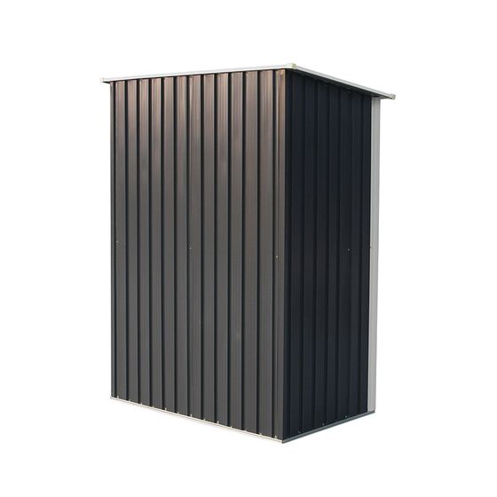 STEELEN Μεταλλική Αποθήκη Κήπου 143x89x186 (4.7'x3') 1m² Γαλβανιζέ Joy Γκρι
