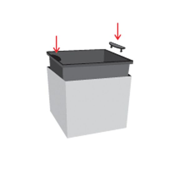 PLASTONA Κάδος Φύτευσης GO GREEN για Caspo Γλάστρα για TETRA και NATURA 19lt 2