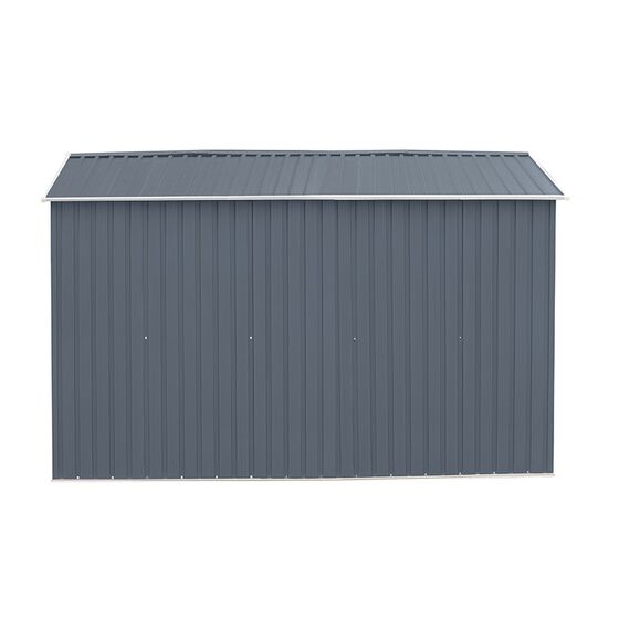 STEELEN Μεταλλική Αποθήκη Κήπου - Σπιτάκι Κήπου 261x301x198 (8.6'x9.9') 7.3m² Γαλβανιζέ Polis Γκρι