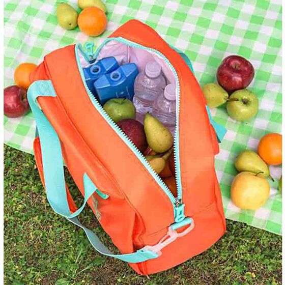 GIOSTYLE Ιταλίας Ισοθερμική Τσάντα 40.5x17x31.5cm Πάχος 6mm 20lt Πολυεστέρας 300D MAX Απόδοση 13 Ώρες Πιστοποιήσεις Azo FREE/REACH SORBETTO L Πορτοκαλί