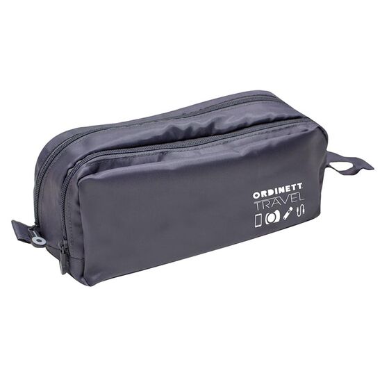 ORDINETT Ιταλίας Νεσεσέρ Ηλεκτρικών Ειδών 24x10x9cm από Πολυεστέρα 2.2lt TECH POCHETTE Γκρι Σκούρο