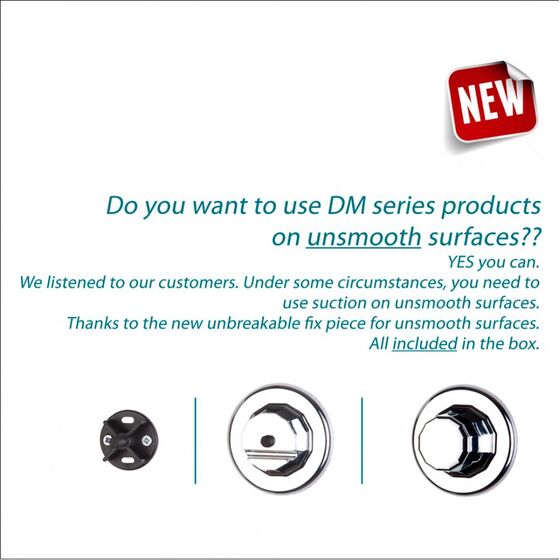 TEKNO-TEL Χαρτοθήκη Τοίχου για Ρολό Κουζίνας 27x4x12cm Πάχος Ø7mm Αντοχή 12kg Επιχρωμιωμένο Ατσάλι με Βεντούζα EXTRA STRONG