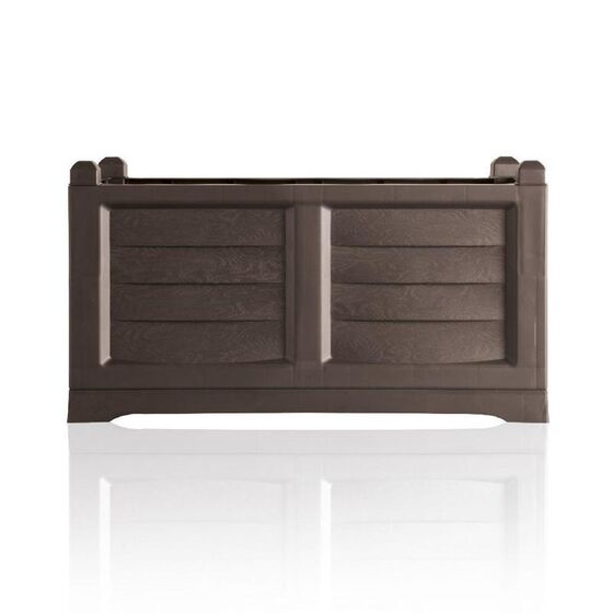 BAMA ITALY Θήκη Ζαρντινιέρας Βαρέως Τύπου 80x43x42cm 120lt Καφέ Σκούρο