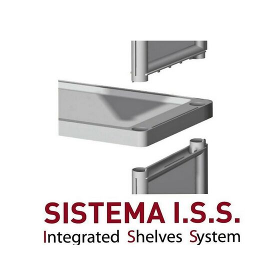 ARTPLAST Ιταλίας Πλαστική Ντουλάπα 11kg 35X39X172cm MASSIF Γκρί Μονόφυλλη Ενός Χώρου CONCERT