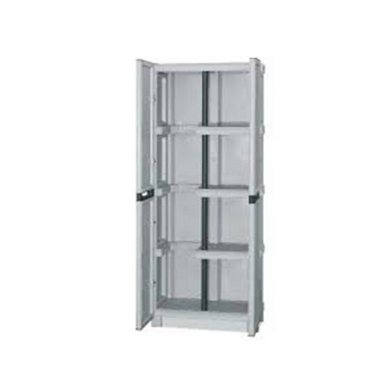 ARTPLAST Ιταλίας Πλαστική Ντουλάπα 19kg 70X39X172cm με Χώρισμα MASSIF 2φυλλη (Ατσάλινοι Μεντεσέδες) 5 Χώρων CONCERT