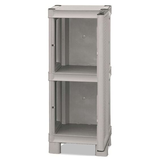 ARTPLAST Ιταλίας Πλαστική Ντουλάπα 35X39X92cm 7kg MASSIF Μονόφυλλη 2 Αποθηκευτικοί Χώροι CONCERT