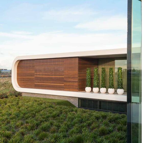 LECHUZA Puro 50 Επιδαπέδια Γλάστρα Ø49x41.5cm Σφαιρική Αυτοποτιζόμενη με Δοχείο Φύτευσης 13lt Λευκή Γερμανίας RedDot Award 2014