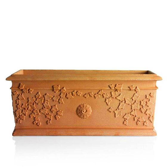 BAMA ITALY Ζαρντινιέρα 60x26x24cm 30lt Πλαστική ΒΑΡΕΩΣ ΤΥΠΟΥ Κεραμιδί FIORIERA VITE