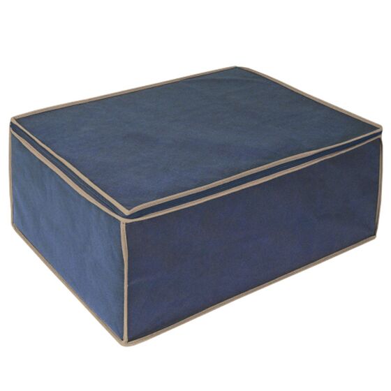 ORDINETT Ιταλίας Θήκη Φύλαξης Ρούχων 40x60x26cm ΤΝΤ BLANKET 2 BLUE