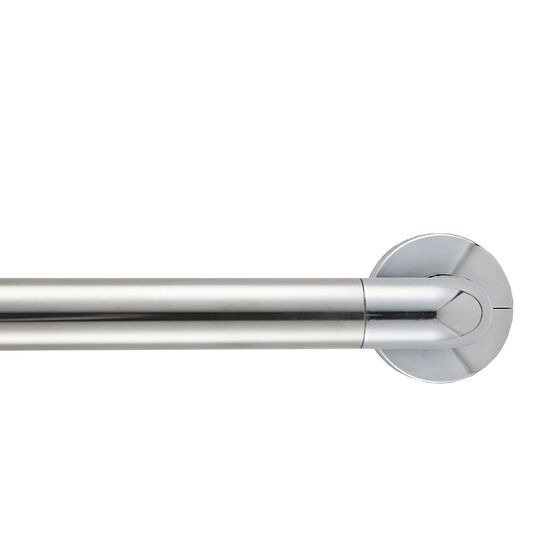 Χειρολαβή Μπάνιου 46x8x7cm Αλουμίνιο-Πλαστικό Μέγιστη Αντοχή 120kg Βάρος 0.44kg Ασημί