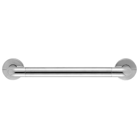 Χειρολαβή Μπάνιου 46x8x7cm Αλουμίνιο-Πλαστικό Μέγιστη Αντοχή 120kg Βάρος 0.44kg Ασημί