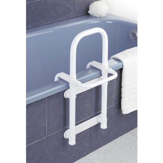 Χειρολαβή Μπανιέρας 22.5x7.5x51.4cm Αντοχή Βάρους 120kg Βάρος 1.86kg Λευκό