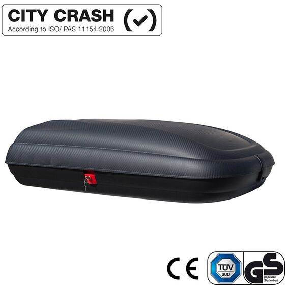 ARTPLAST ITALY Μπαγκαζιέρα Οροφής Αυτοκινήτου 320lt Πλαστική 131x78x34.5cm MAX Φορτίο 55kg Ανθρακί-Μαύρο Πιστοποιήσεις TUV/GS ISO/PAS 11154:2006