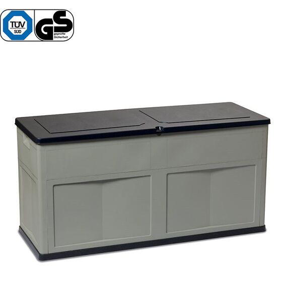 TOOMAX Ιταλίας Πλαστικό Μπαούλο 119x46x60cm 320lt 6.8kg MULTIBOX TREND BASALT GREY/BLACK TUV/GS