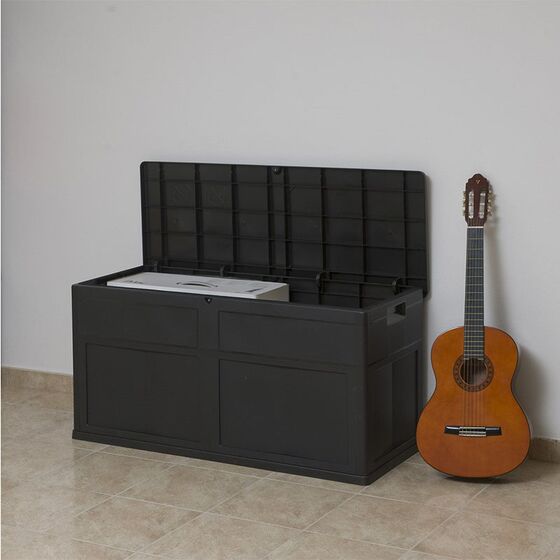 TOOMAX Ιταλίας Πλαστικό Μπαούλο 119x46x60cm 320lt 6.8kg MULTIBOX TREND BLACK TUV/GS