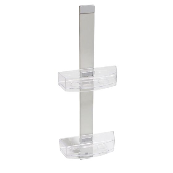 Ραφιέρα Μπάνιου 2όροφη 25x9x68.5cm 0.64kg Αλουμίνιο-Πλαστικό