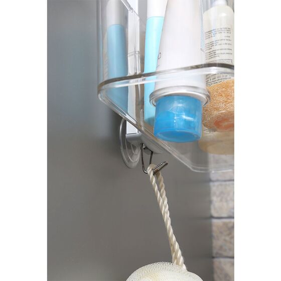 Ραφιέρα Μπάνιου 2όροφη 29x11x69cm 0.84kg Αλουμίνιο-Πλαστικό