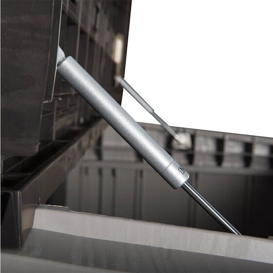 TOOMAX Ιταλίας Αποθήκη Κήπου Βαρέως Τύπου Πλαστική 842lt 129.5x74.5x111cm 20.5kg MASSIF STORER PLUS TAUPE GREY/BROWN