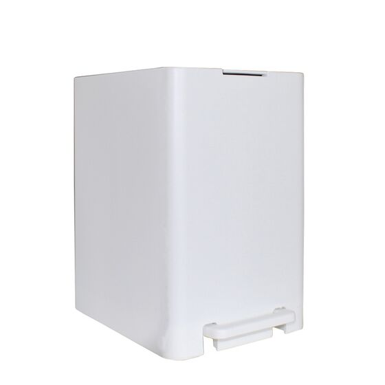 Κάδος Μπάνιου με Πεντάλ 13.5lt 18.5x25x29cm με Εσωτερικό Κάδο 7lt 0.82kg Πλαστικό SOFT CLOSE Λευκό Ελλάδας