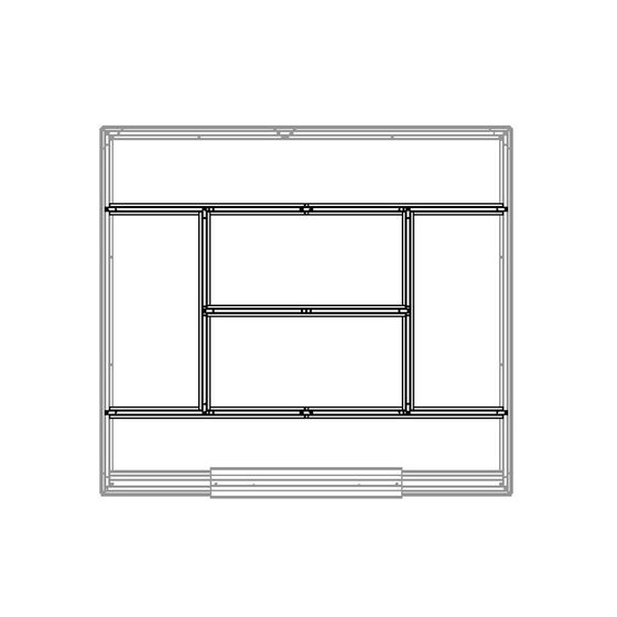 STEELEN Βάση-Πλαίσιο Δαπέδου Γαλβανιζέ Μέταλλο για την Αποθήκη-Σπιτάκι Κήπου 453.1001B